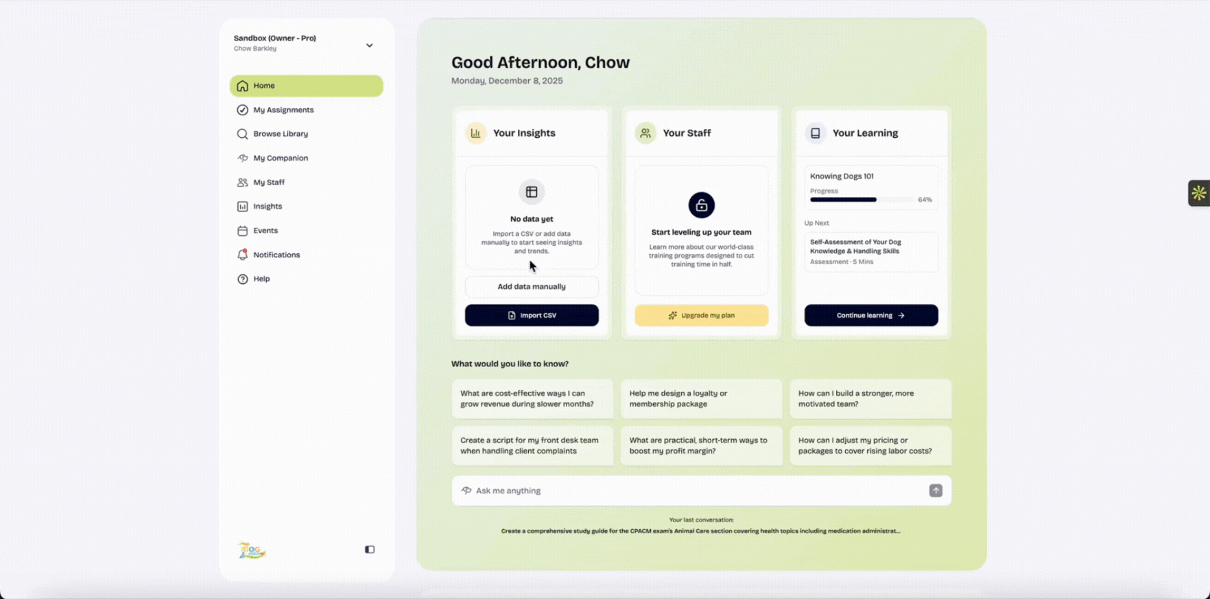 My Insights_Updating historicals